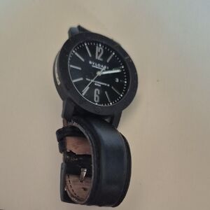 Bulgari Black Dial Men's Watch